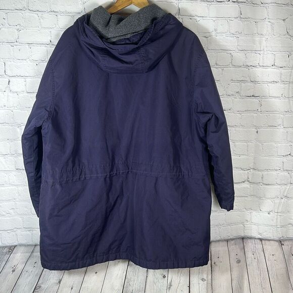 Purple Barn Chore Coat Jacket Size Large L Large Eddie Bauer - Picture 5 of 12